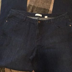 Women’s Coldwater Creek Bookcut Blue Jeans Size 18